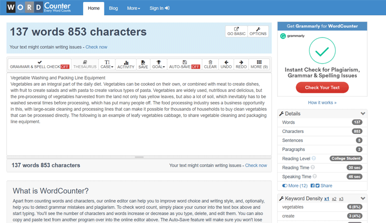 WordCounter
