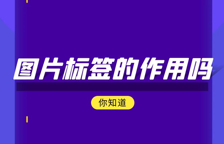 你知道图片标签的作用吗?