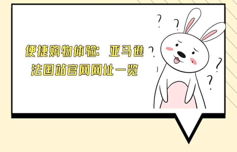 便捷购物体验:亚马逊法国站官网网址一览