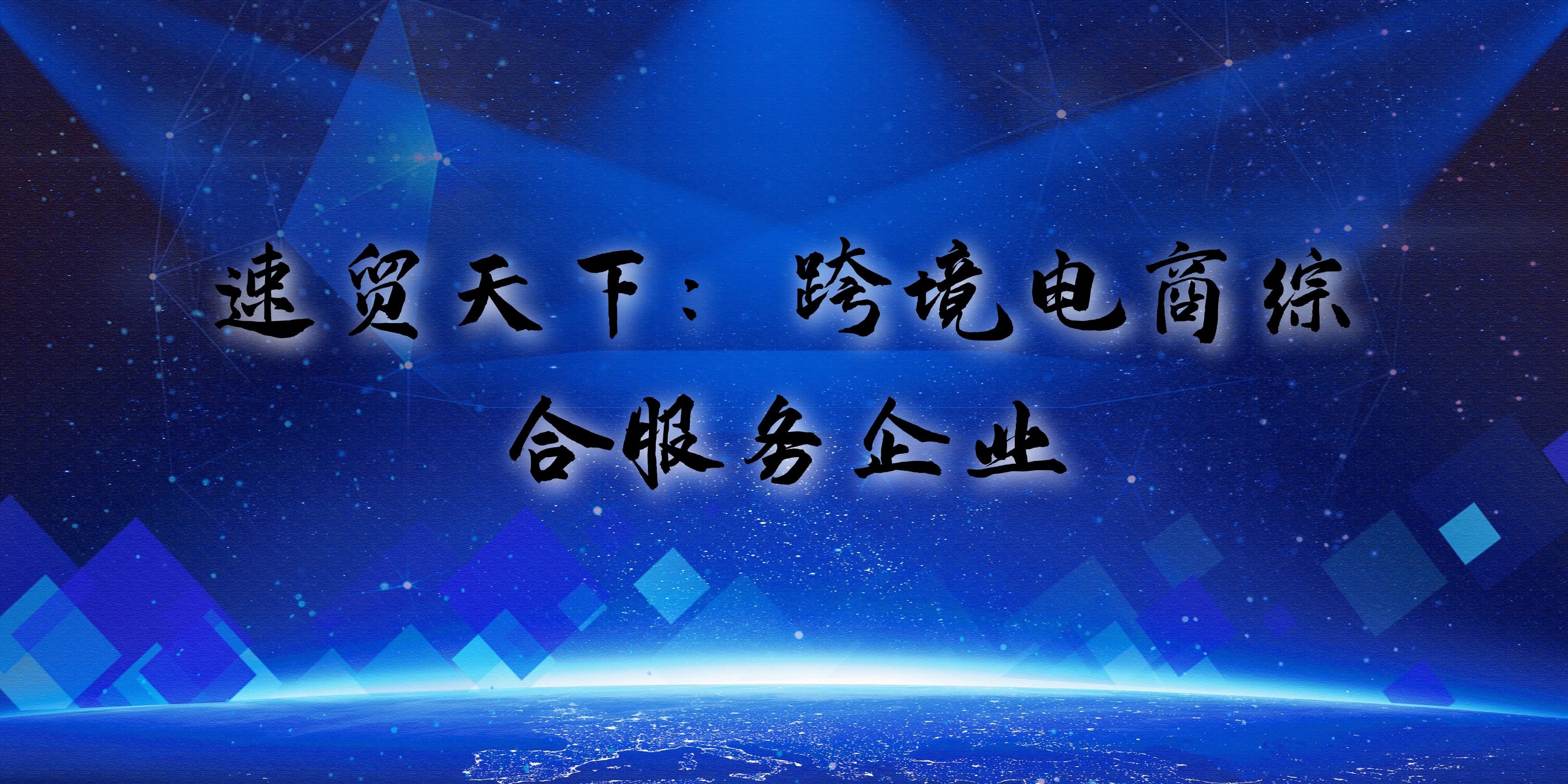 速贸天下:跨境电商综合服务企业