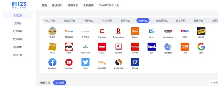 欧洲跨境电商导航