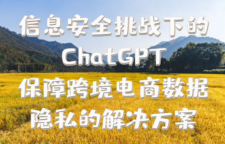 信息安全挑战下的ChatGPT：保障跨境电商数据隐私的解决方案