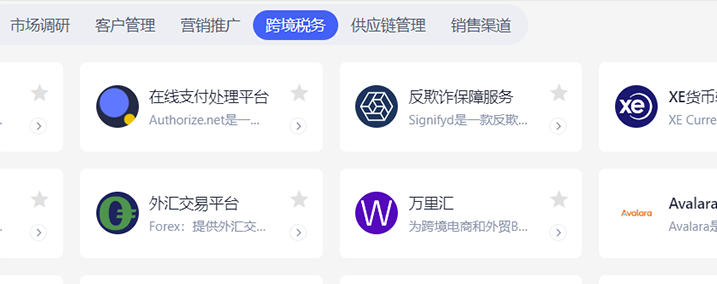 跨境税务工具