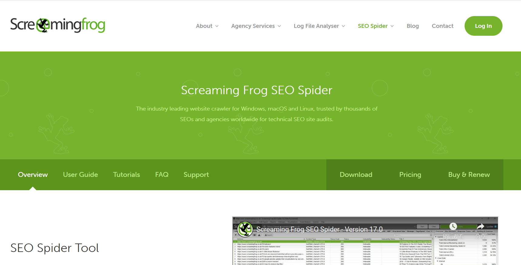 Screaming Frog
