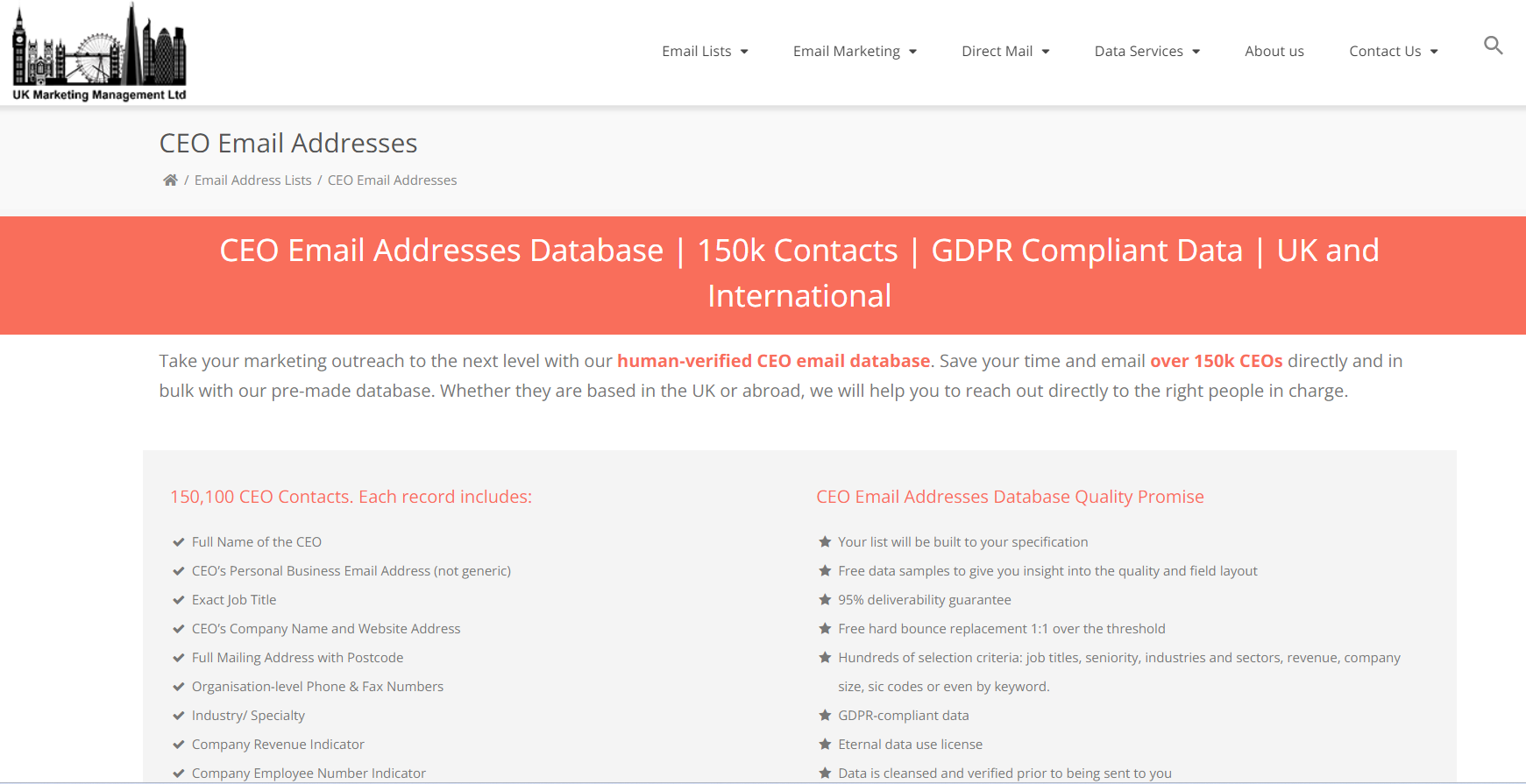 CEO Email Addresses