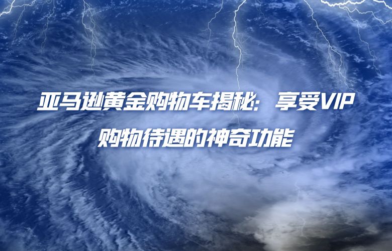 亚马逊黄金购物车揭秘：享受VIP购物待遇的神奇功能