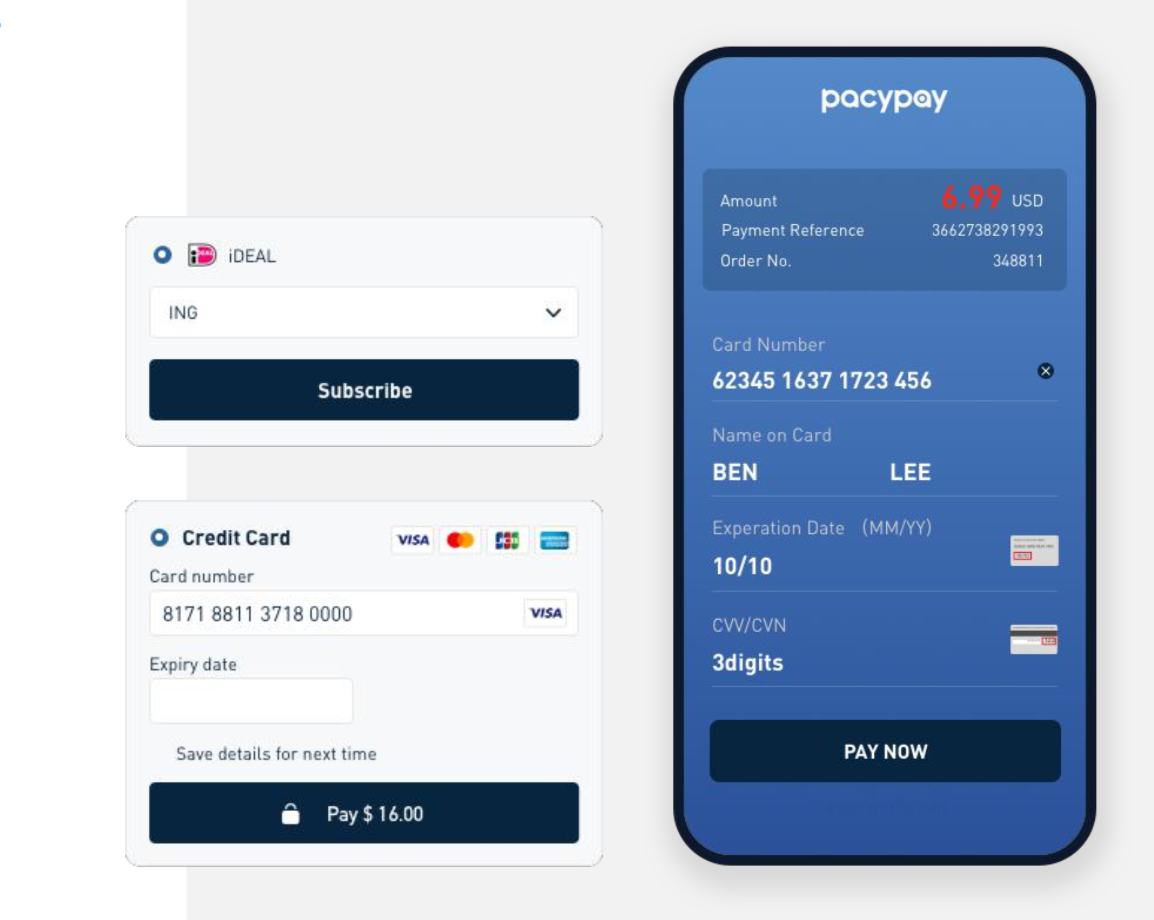 PacyPay：支付如此简单